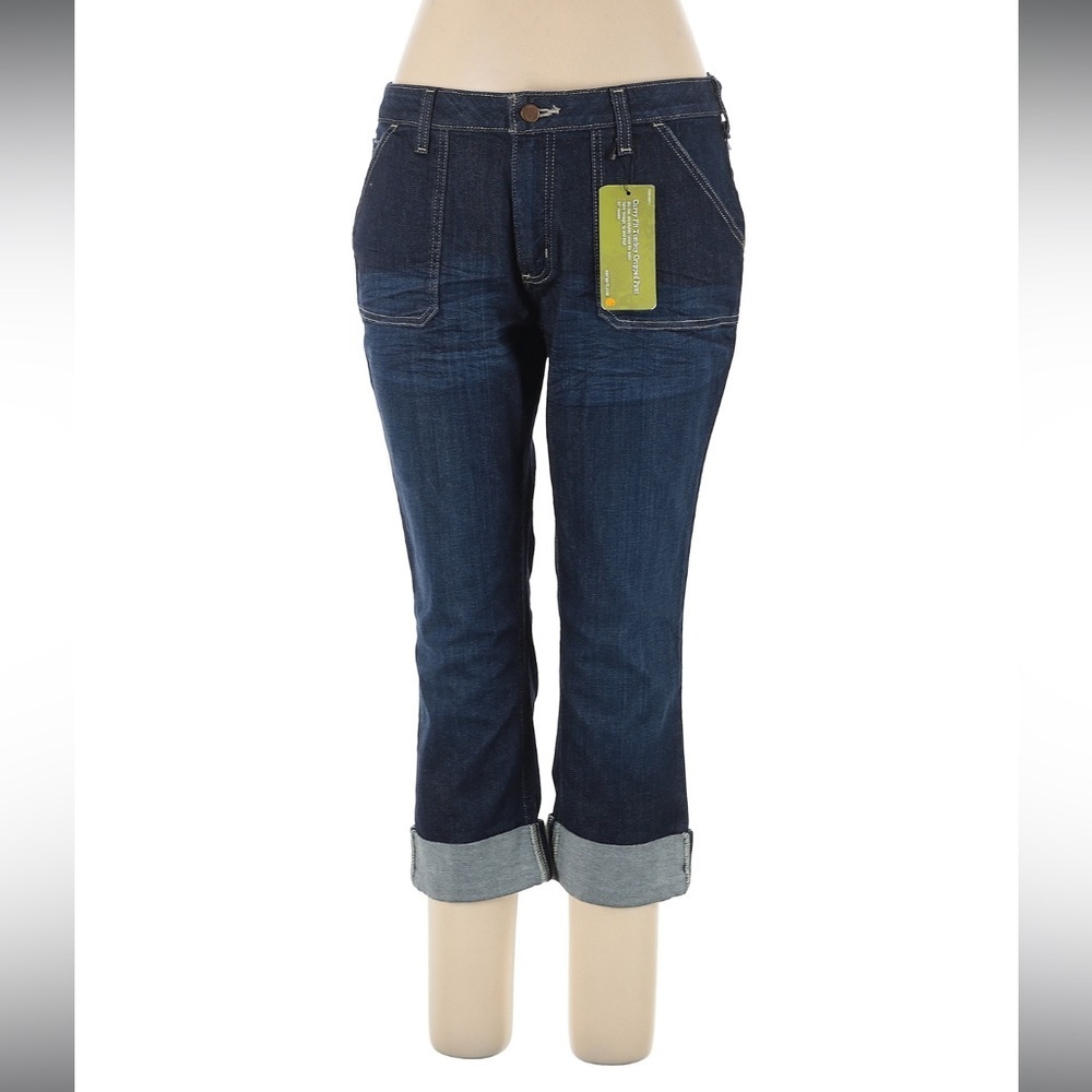 Carhartt WB071 - Women's Curvy Tomboy Cropped Jean, Blue, Size 14, NWT - Picture 5 of 8